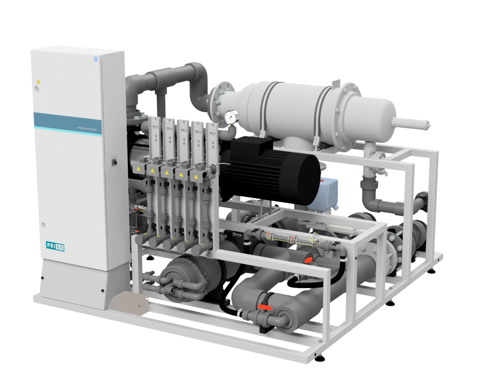 Nutrijet Inline 600 1C Post Filtration Opbouw Voorzijde Origineel