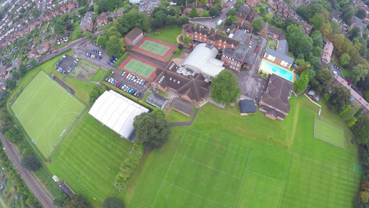 Chafyn Grove School Overhead Shot 2016
